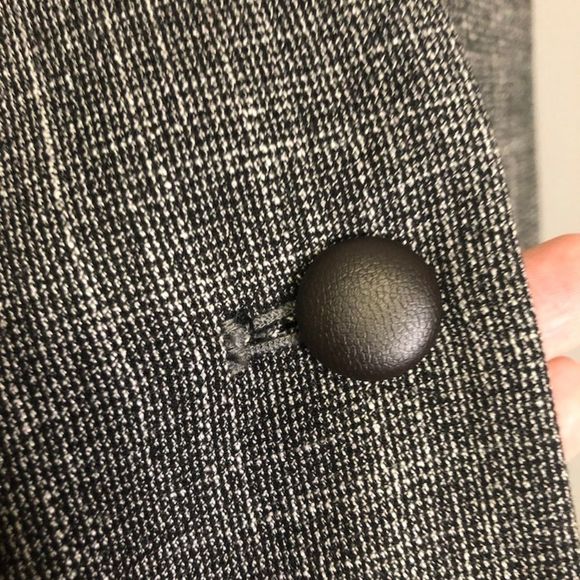 Poleci Pencil Skirt with Leather Buttons - Picture 6 of 12